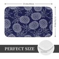 thumbnail image 2 of Front Door Mat Pineapple Print Bedroom Entryway Rug Non-Slip Washable Indoor Carpet Doormat Decorative Low Profile Area Rug for Home Living Room Bedroom Laundry Floor Decor, 24 x 16 Inch, 2 of 7