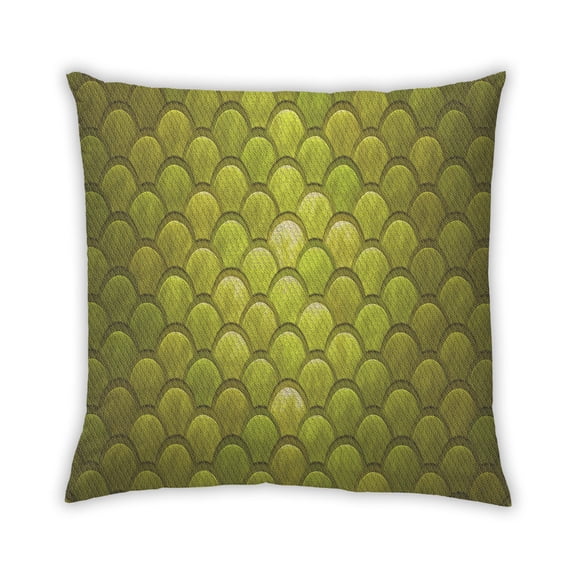 Ahgly Company Outdoor Square Contemporary Throw Pillow, 18 inch by 18 inch
