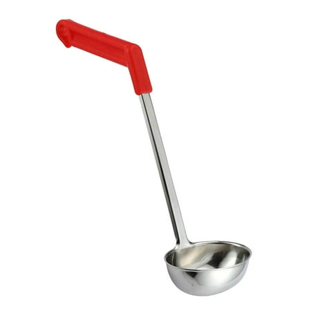 

Egg Soup Spoon Ladle -Hook Up Bend Handle Cooking Cookware Kitchenware 240ml