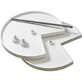 thumbnail image 1 of 28" Kidney-Shaped Lazy Susan - White, 1 of 2