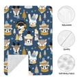 thumbnail image 4 of Car Seat Cover Baby, Winter Animal Friends Baby Car Seat Cover for Baby Boys Girls Newborn , Infant Car Seat Canopy Cover Nursing Breastfeeding Cover Warm Blanket, 4 of 7