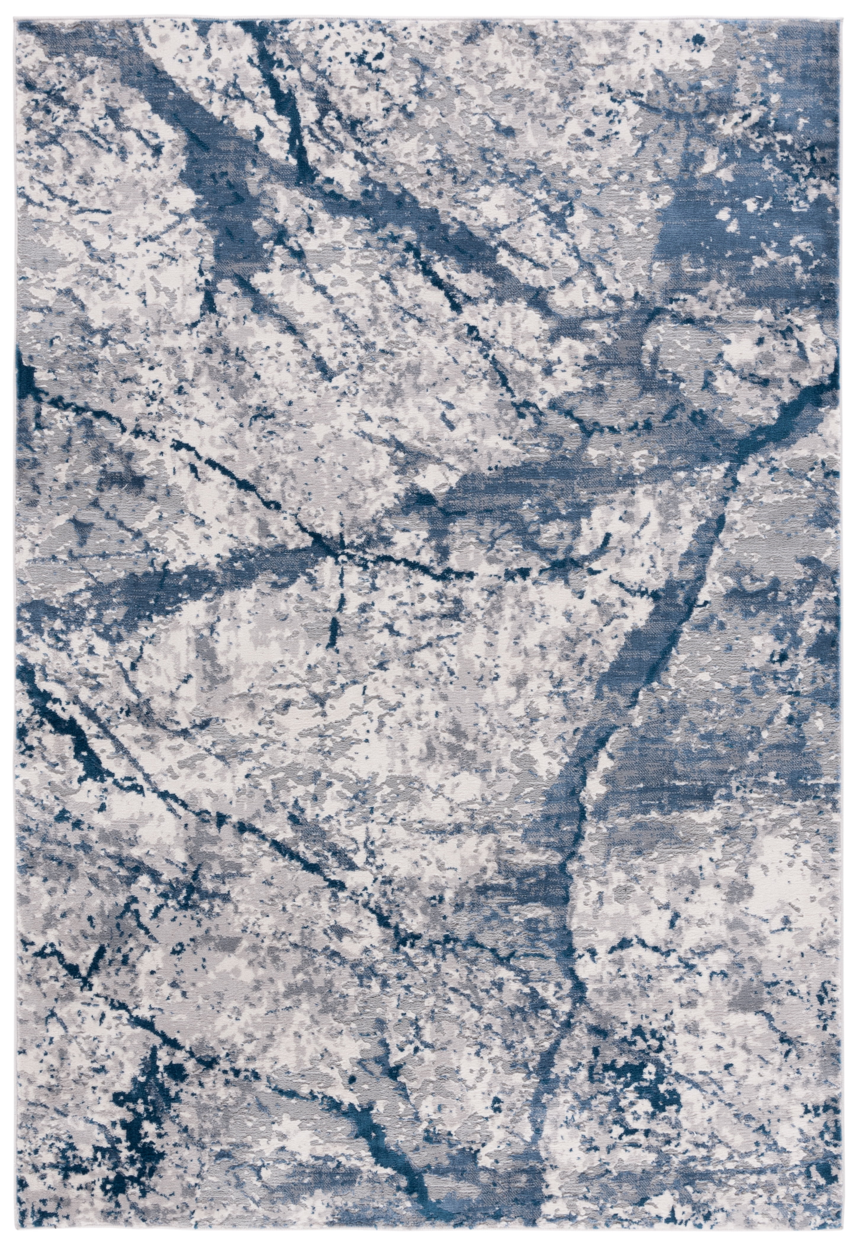 SAFAVIEH Eternal Florence Abstract Area Rug, Gray/Blue, 2' x 3'