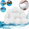 thumbnail image 2 of Pool Filter Balls Pool Cleaning Balls Swimming Pool Cleaning Equipment Filter Water Purification Fiber Ball 500G, 2 of 6