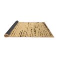 thumbnail image 2 of Ahgly Company Indoor Rectangle Solid Brown Modern Area Rugs, 2' x 5', 2 of 4