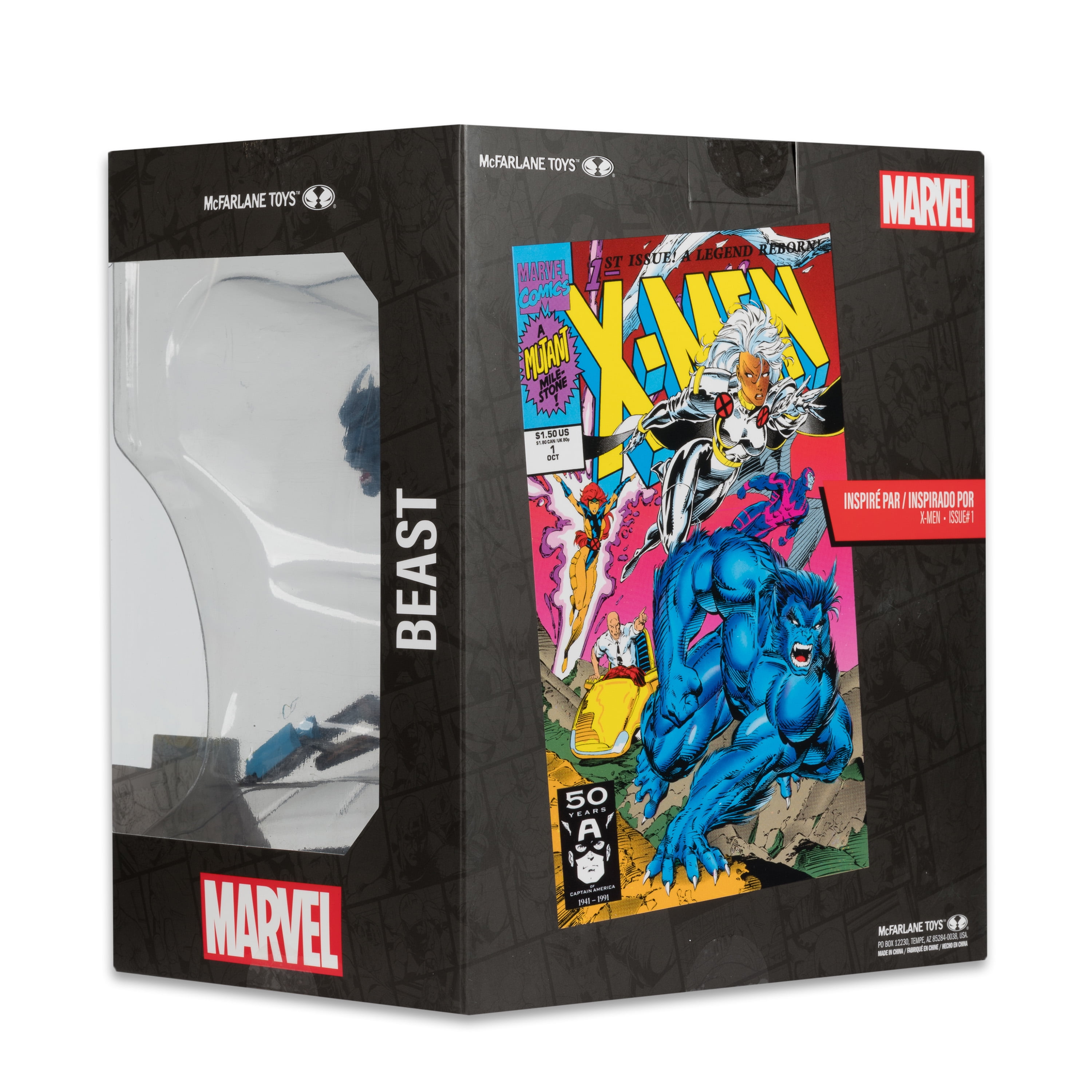 McFARLANE TOYS ビースト&コロサッス　X-men Beast (X-Men #1) 1:10th Scale Collectible Figure w/ Scene