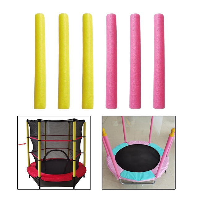 Mangas de ,Protección de mangas de espuma de para ,Tubo tubo seguridad Protector cubierta protectora,Reemplazo del tubo de la almohadilla de de la Estilo E DYNWAVEMX Mangas de trampolín
