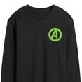 thumbnail image 3 of Marvel The Avengers - Hulk Comic - Adult Long Sleeve Graphic T-Shirt, 3 of 5
