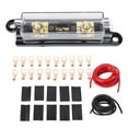 thumbnail image 2 of Câble de Terre Automobile, Installation Flexible Haute Performance Fil 4AWG avec Boîte à Fusible 150A pour Voiture pour RV, 2 of 7