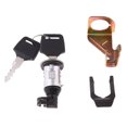 thumbnail image 1 of Bloqueo de asiento Sunnimix con 2 Llaves para Motocicleta bicicleta eléctrica scooter, 1 of 7