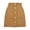 Yellow, variant on Ediodpoh Skirts for Women Short Solid High Waist Zipper Corduroy Wrap Button Fit Skirt for Autumn Winter Mini Skirts Yellow S