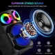 thumbnail image 4 of JYX Altavoz Bluetooth, Altavoz Portátil Bluetooth con Luces Rgb, Sistema de Altavoces para Fiestas con 2 Micrófonos para Exterior/hogar, T28-T, 4 of 8