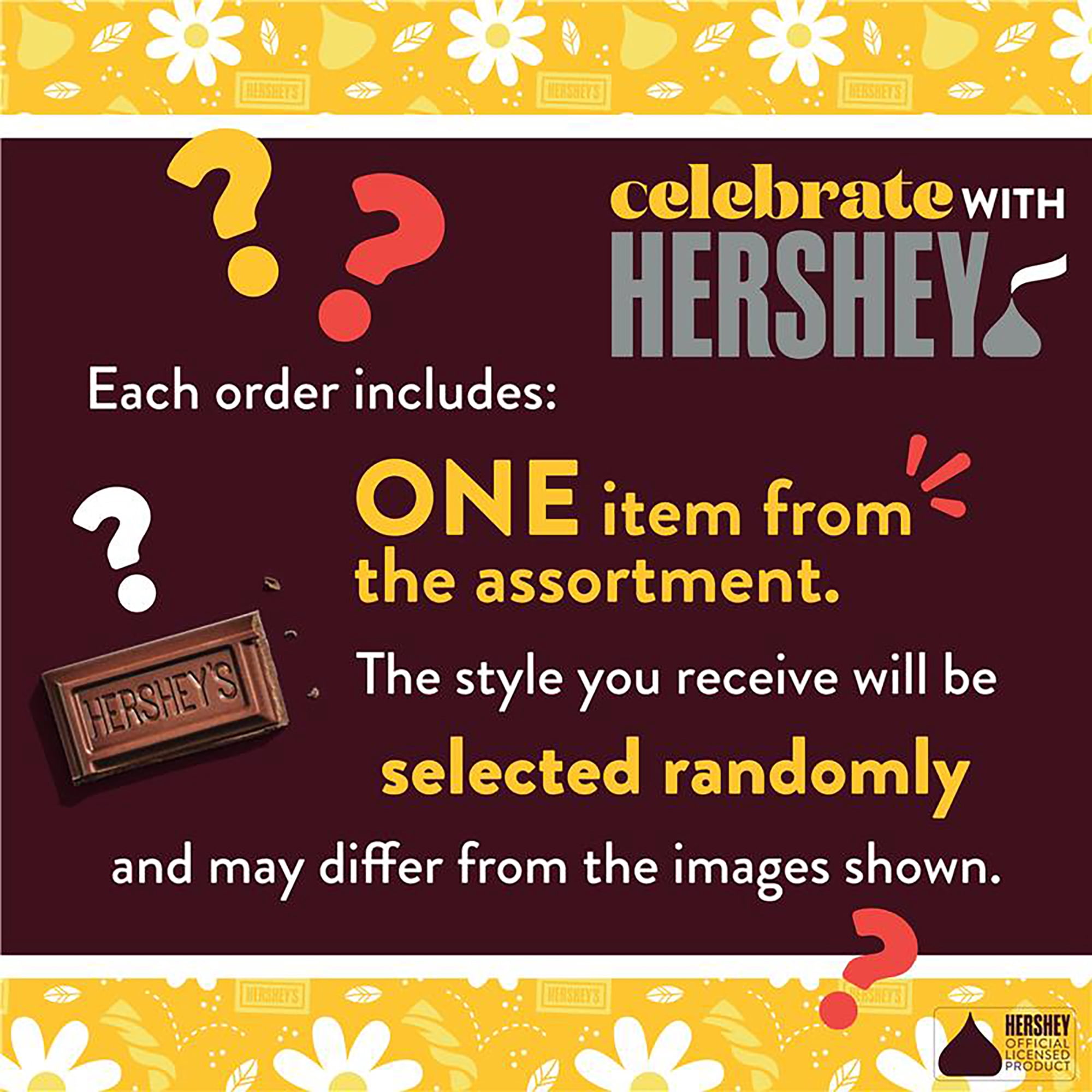 5 inch Hershey Backpack Clips Plush, 3+ (Styles May Vary)
