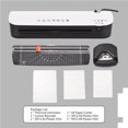 thumbnail image 2 of A4 Desktop Thermal Laminator Machine Automatic Photo Document Laminator with A4 Paper Cutter Corner Rounder for Home Office US Plug, 2 of 7