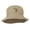 Khaki, variant on Fly Fishing Outline Bucket Hat - Khaki OSFM