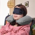 thumbnail image 3 of Almohada Inflable para Viaje Ehuebsd Cuello Acogedor Gris, 3 of 7