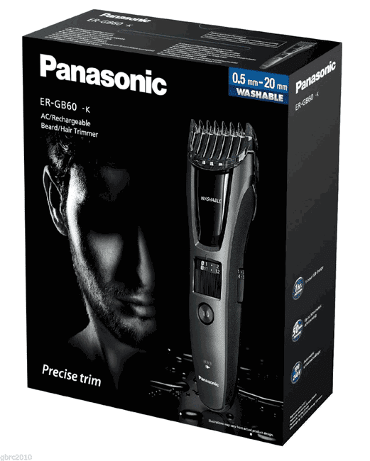 panasonic trimmer how to use