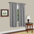 thumbnail image 1 of Panel de cortina Sweet Home Collection Buffalo Check Taupe 63 cm, 1 of 1