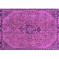 thumbnail image 1 of Ahgly Company Indoor Rectangle Abstract Purple Modern Area Rugs, 7' x 10', 1 of 4