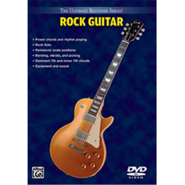Alfred 00-905008 Série Débutant Ultime- Guitare Rock - Livre de Musique