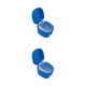 thumbnail image 2 of Guardurnaity Estuche de dentadura ABS, portátil, reutilizable, lavable, Universal, para baño, Hotel, viaje, caja de almacenamiento de falsos, Azul oscuro 2Conjunto, 2 of 6