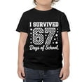 thumbnail image 5 of Six Seven Shirt, I Survived 67 Days of Schol T-Shirt Funny Six Seven Memee Shirt,Black 90cm, 5 of 6