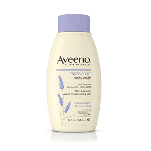 Aveeno Stress Relief Body Wash With Lavender, Chamomile And YlangYlang