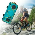 thumbnail image 3 of Waterproofs Bike Handlebar Bag Bicycles Tube Bag Mountain Bike Front Bag Bicycles Accessories Easy to Installation, 3 of 10