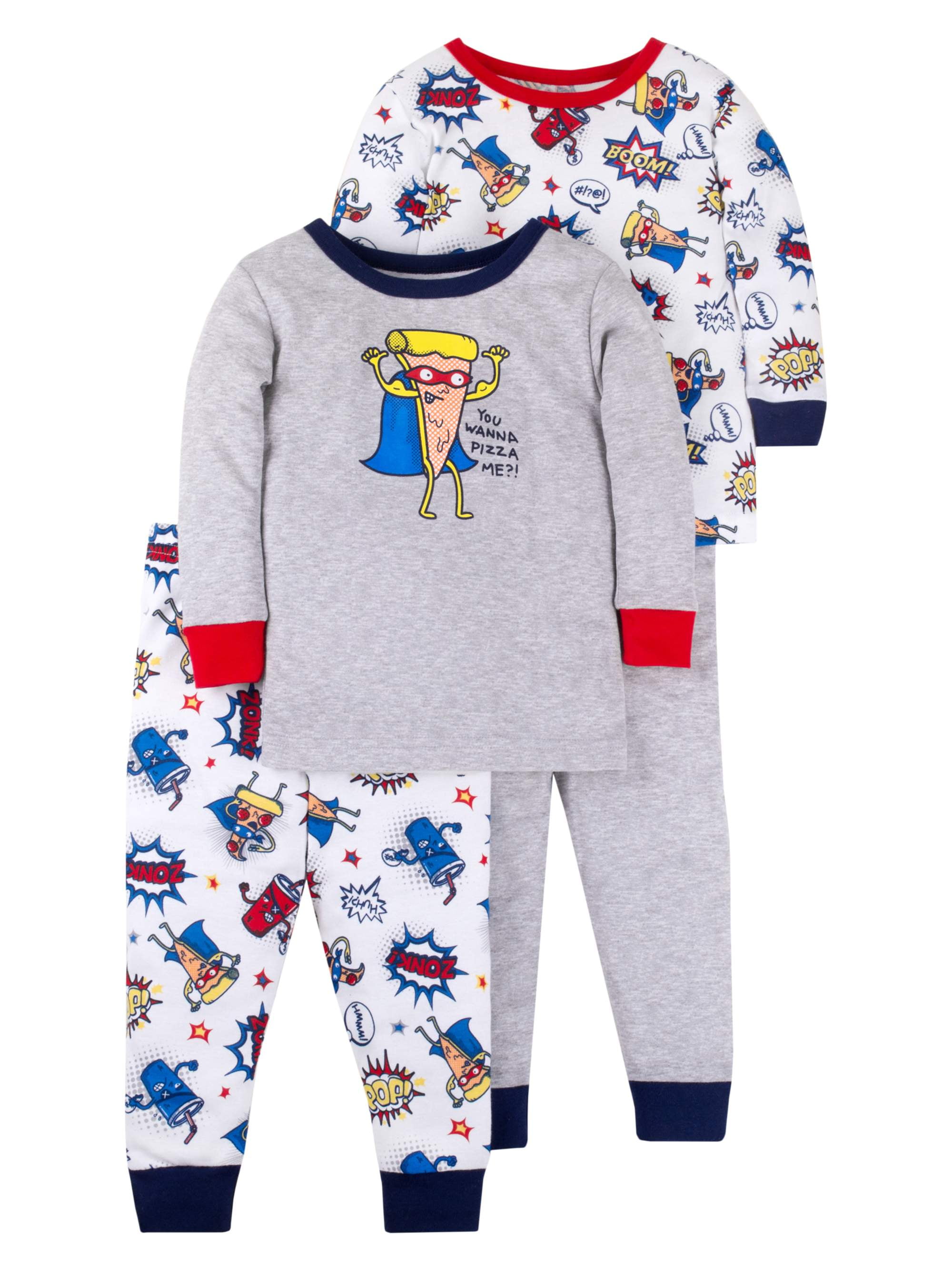 Little Star Organic Baby Boys & Toddler Boys Snug Fit Cotton Long