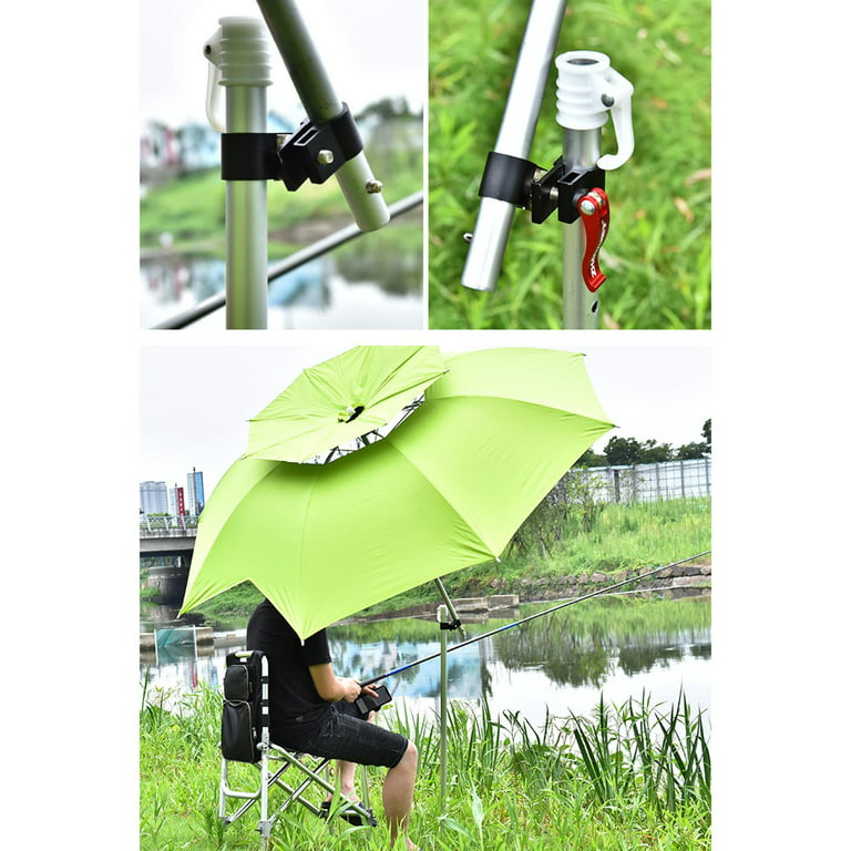 1Pc Fishing Chair Umbrella Clip Bracket Adjustable Umbrella Base