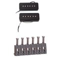 thumbnail image 2 of 6x Sillines de Guitarra Puente 2x Pastillas Pieza de Repuestos para Bajos Aficionados perfke Guitarra humbucker, 2 of 9