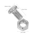 thumbnail image 2 of NUOLUX 2Jgo Tornillos Para Mango De Olla Con Anticalor Ideales Para Reparación Y Reemplazo Fácil, 2 of 8