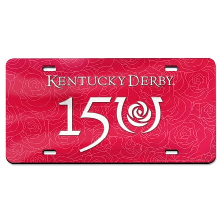 WinCraft Kentucky Derby 150 Roses License Plate