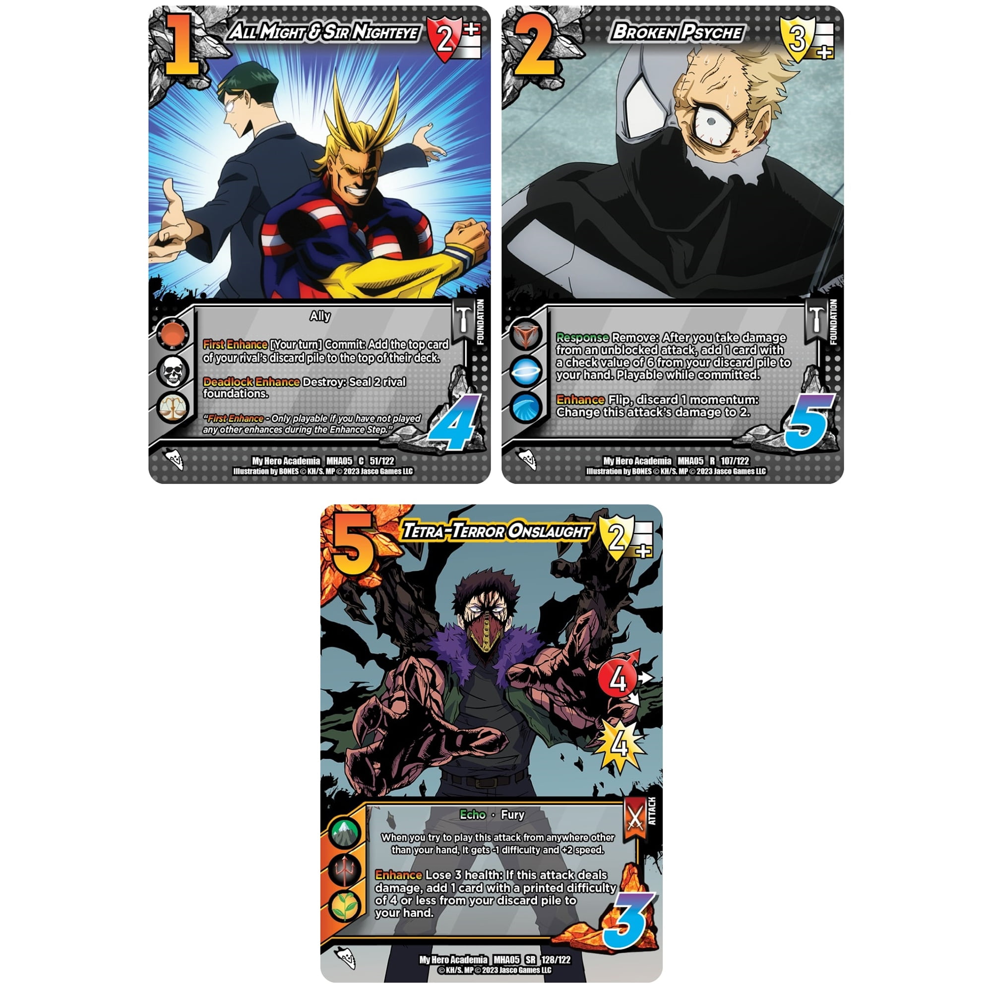 UniVersus My Hero Academia Collectible Card Game Set 5: Undaunted Raid  Booster Sleeve Styles May Vary UVSMHA-005HBP1 - Best Buy