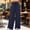 Navy, variant on Nhthy Women's Summer Casual Straight Leg Long Pants, Solid Loose Fit Breathable Full Length Trousers for Everyday Outfits Navy S