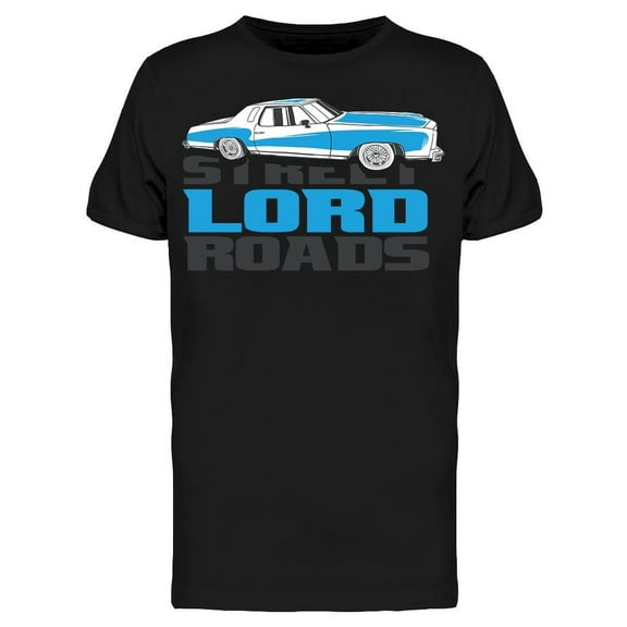 Street Lord Roads T-Shirt Men -Image by Shutterstock, Male Large