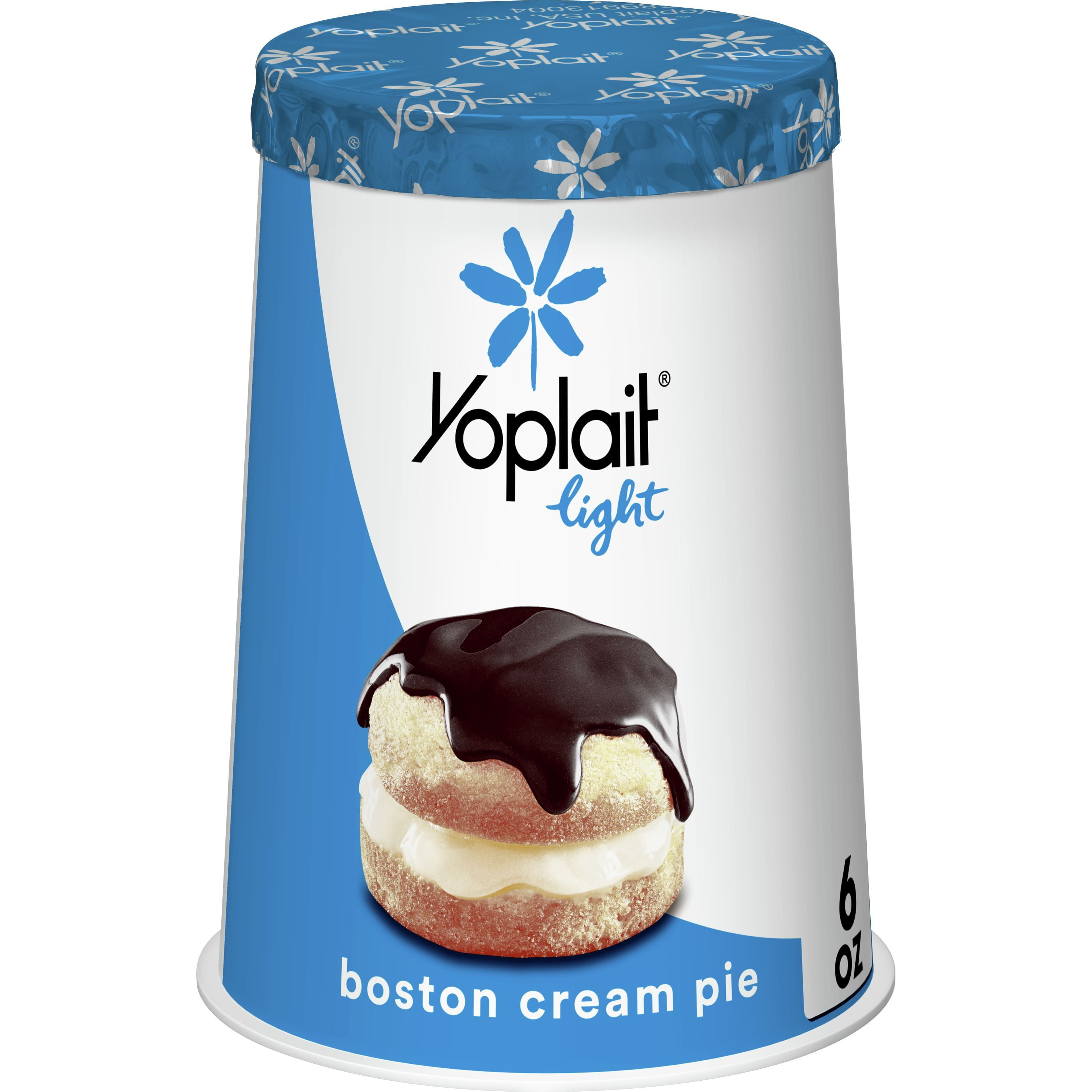 Yoplait Light, Boston Cream Pie Fat Free Yogurt, 6 oz