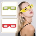 thumbnail image 3 of GOOHOCHY 20pcs Plano 3D gafas de cartón marco gafas gafas para películas en 3D y juegos, 3 of 7