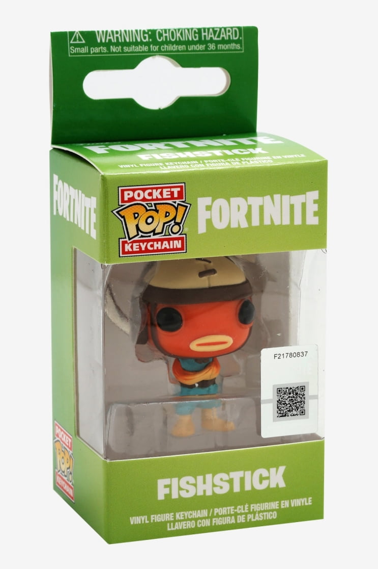 Funko Pocket Pop Keychain: Fortnite - Fishstick Vinyl Figure Keychain Walmart.com