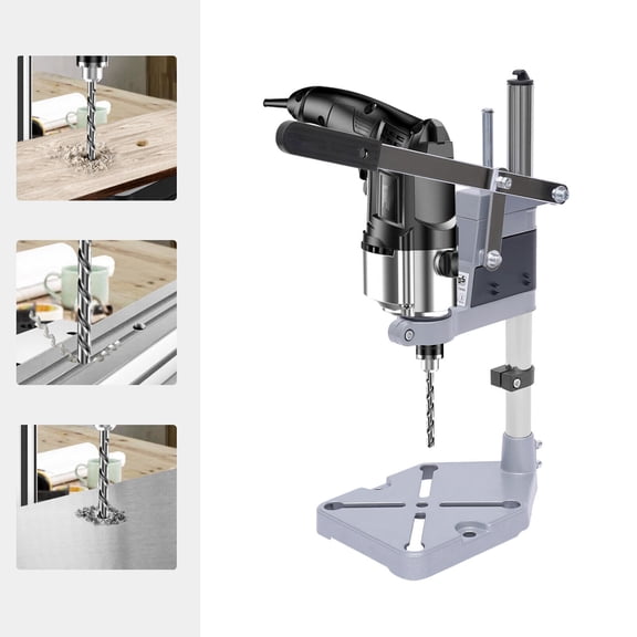 Bench Pillar Pedestal Clamp Drilling Collet Tools Micro Drill Press Table Tool