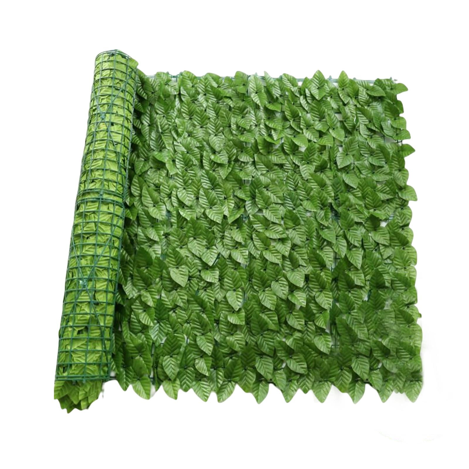 Realistic Artificial Leaf Privacy Fence Greenery Walls for Outdoor Home