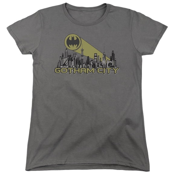 Batman - Gotham Skyline - Women's Short Sleeve Shirt - Large