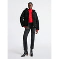thumbnail image 3 of Free Assembly Women's Side Tie Puffer Jacket with Hood, Sizes XS-XXL, 3 of 5