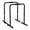 Black, variant on EDX Adjustable Dip Stand, Heavy Duty Dip Bars for Home Gym, Pull Up & Strength Training Station, Stable Steel Frame with Non-Slip Feet, 400 LBS Capacity, Yellow