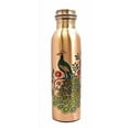 thumbnail image 1 of Traveler's Copper Water Bottle, Leak-Proof joint free Ayurvedic 900 ML 32 Oz, 1 of 1