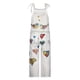 thumbnail image 5 of ICHUANYI Clearance Women Fashion Casual Printed Pocket Romper Long Playsuit Strap Camis Jumpsuit(Multicolor, M) ICHUANYI WER2023080908203, 5 of 8