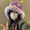 Purple, variant on iHPH7 Snow Hats for Women Winter Accessories for Women Winter Hats for Women Cold Weather Fluffy Hat Furry Hat Warm Hats for Women Winter Caps for Women Blue One Size