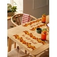 thumbnail image 4 of It's Fall Placemats Set of 4 Y'all Orange Thanksgiving Pumpkin Maple Leaf Harvest Heat Insulation Washable Place Mats, Rustic Non-Slip Table Mats for Dining Table Party Kitchen Decor,13x19 Inch, 4 of 4
