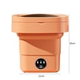 thumbnail image 4 of Lavadora de ropa de 6,5 l, modo de 3 marchas, plegable para trapos recién nacidos (naranja UE) Hugtrwg  Libre de BPA, 4 of 7