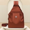 thumbnail image 2 of Guardurnaity Mochila multibolsillos para mujer, bolso para mujer, mochila de color sólido Stay – Mochila informal para mujer, ideal para Mochilas Caqui, 2 of 6