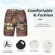 thumbnail image 3 of Balery Bottle Glass Red Wine Bañador para hombre, shorts de playa de secado rápido con entrepierna y forro de compresión-Large, 3 of 6
